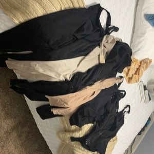 Multiple post surgical garments.